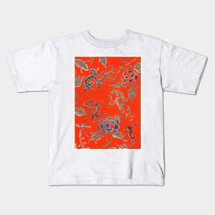 Floral Pattern Kids T-Shirt